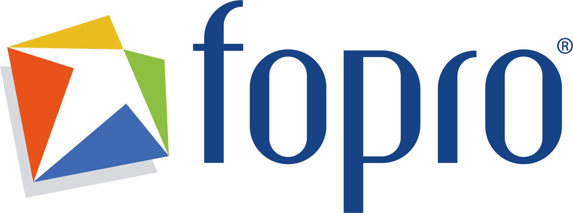 FOPRO logo blauw