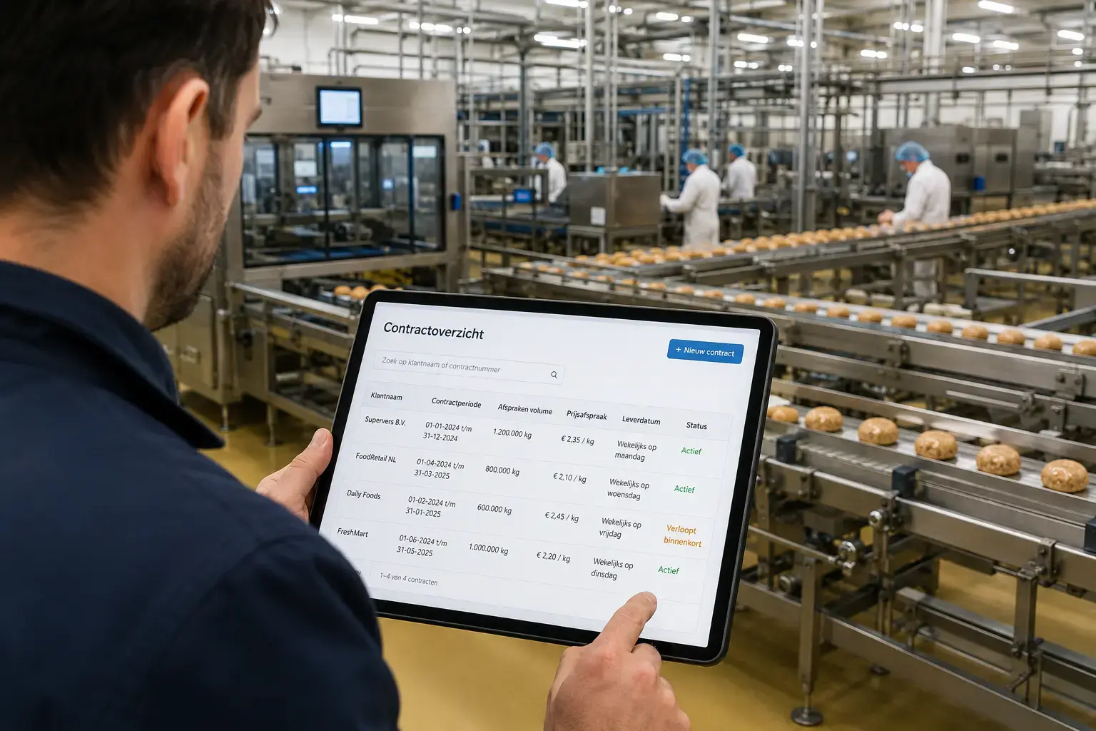 Overview production tablet COO