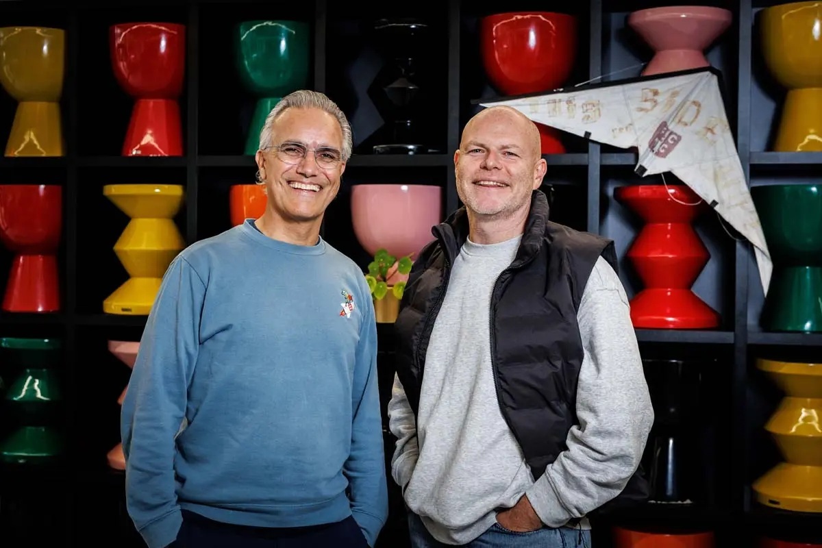 Raymond Cohen Patrick Beekman Staand